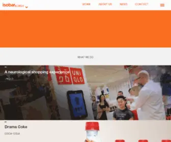 Isobarkorea.co.kr(Isobar Korea) Screenshot