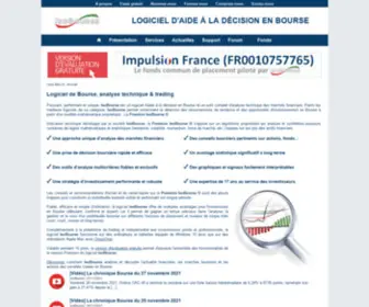 Isobourse.com(Logiciel de Bourse) Screenshot