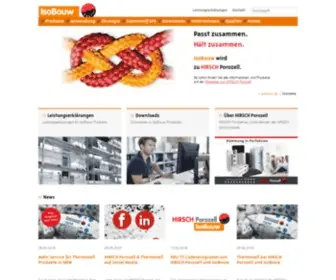 Isobouw.de(Dämmtechnik) Screenshot