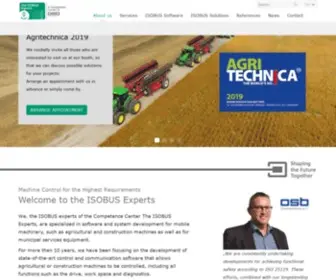 Isobus-Experts.com(The ISOBUS Experts) Screenshot