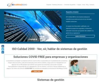 Isocalidad2000.com(ISO Calidad 2000) Screenshot