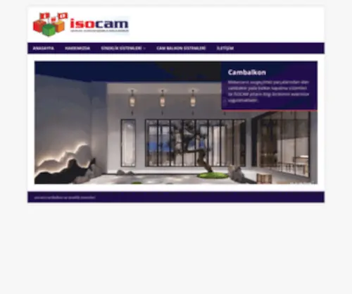 Isocam.com(Socam Balkon Kapama) Screenshot