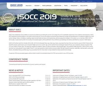 Isocc.org(ISOCC 2019) Screenshot