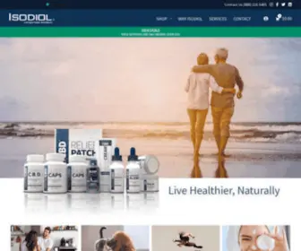 Isodiol.com(Isodiol International Inc) Screenshot