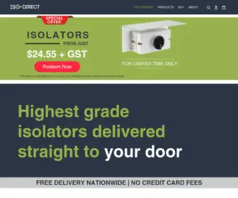 Isodirect.com.au(isodirect) Screenshot