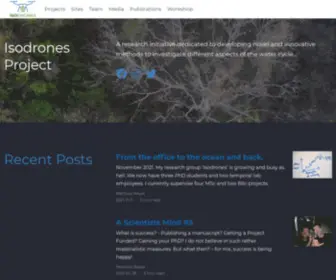 Isodrones.com(Isodrones) Screenshot