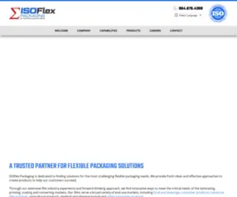 Isoflexpackaging.com(ISOFlex Packaging) Screenshot