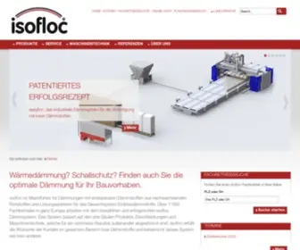 Isofloc.ch(Schallschutz) Screenshot