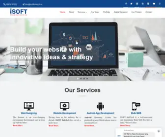 Isoftinfotech.in(Website Design) Screenshot