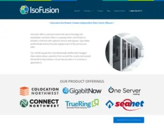 Isofusion.com(IsoFusion offers customers more than just technology and equipment. We offer a company) Screenshot