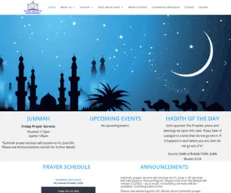 Isogs.org(Islamic Society of Greater Springfield) Screenshot