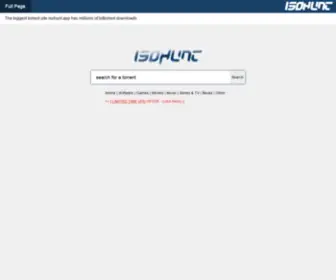 Isohunt.info(BitTorrent & P2P torrent search engine) Screenshot