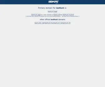 Isohunt.page(Site Status) Screenshot