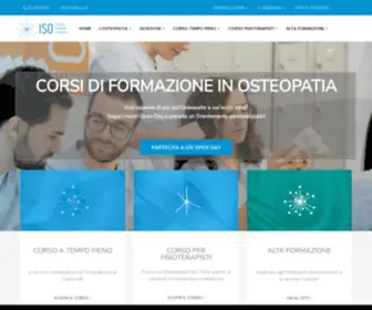 Isoi.it(Scuola di Osteopatia ISO) Screenshot