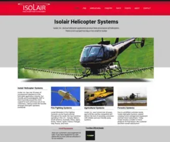 Isolairinc.com(Isolair Helicopter Systems) Screenshot