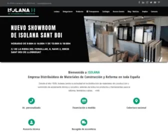 Isolana.es(Almacén de Materiales de Construcción y Reforma) Screenshot