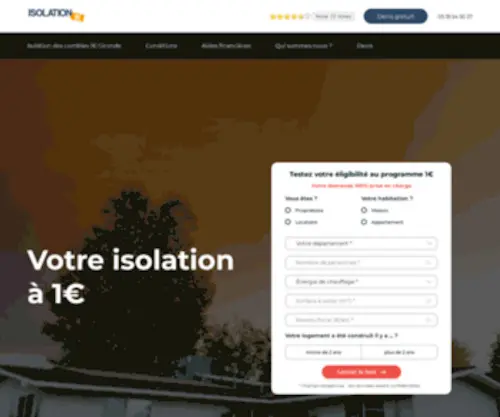 Isolation-1-Euro.fr(Isolation 1 Euro) Screenshot