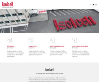 Isolcell.com(Atmosfera controllata) Screenshot