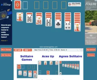 Isolitairegames.com(BattleLine Games LLC) Screenshot