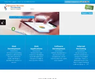 Isolstechnologies.com(Innovative Solution Technologies) Screenshot