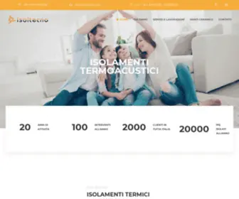Isoltecno.com(ISOLAMENTI TERMICI e ACUSTICI) Screenshot