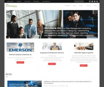 Isolutions.com(Data Management) Screenshot