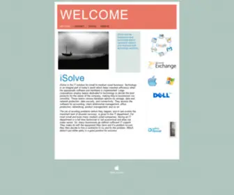 Isolve.com(ISolve Technology Support Services) Screenshot