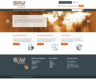 Isolvtech.com(ISolv Technologies iSolv) Screenshot