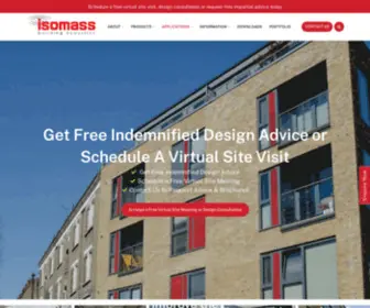 Isomass.co.uk(Sound Proofing & Acoustic floor solutions London & Cambridge) Screenshot