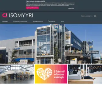 Isomyyri.fi(Kauppakeskus Isomyyri Vantaa) Screenshot