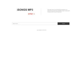 IsongsMP3.com(Telugu Mp3 Songs Download from) Screenshot