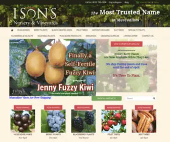 Isons.com(Ison’s Nursery & Vineyard) Screenshot