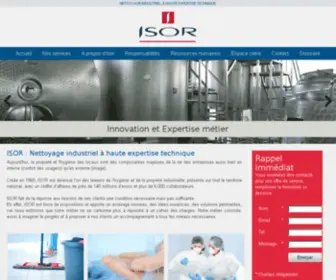 Isor.fr(La propreté) Screenshot