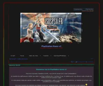 Isospsx.fr(PlayStation Room v2 • Page d’index QuickMenu Save Document) Screenshot