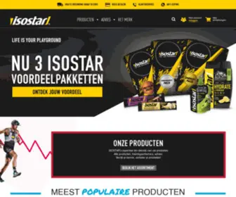 Isostar.nl(Expert in sportvoeding) Screenshot