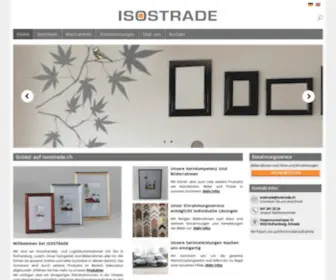 Isostrade.ch(Grosshändler) Screenshot