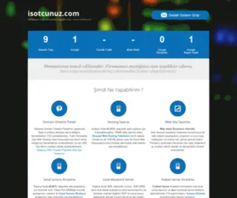 Isotcunuz.com(Anında Domain Tescil Edilmiştir) Screenshot