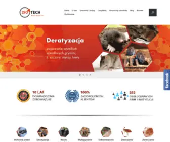 Isotech-Pestcontrol.pl(Bełchatów) Screenshot