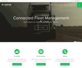 Isotrak.com(Connected Fleet Management) Screenshot