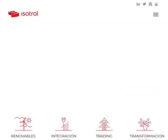 Isotrol.com(Ingeniería) Screenshot