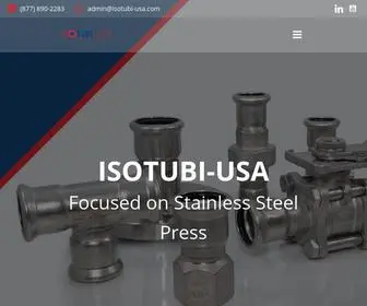 Isotubi-USA.com(ISOTUBI USA) Screenshot