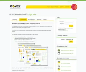Isover-Construction.com(ISOVER Multi) Screenshot