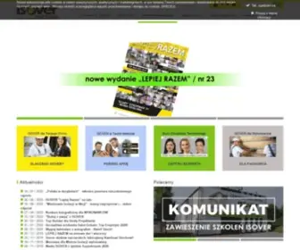 Isover.pl(Materiały Izolacyjne Ocieplenia Producent ISOVER) Screenshot