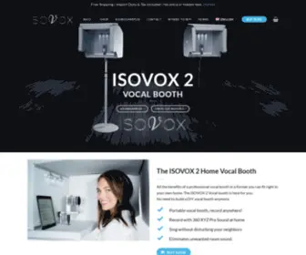 Isovoxbooth.com Screenshot