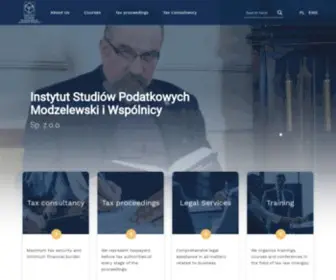 ISP-Modzelewski.pl(Doradca podatkowy Warszawa) Screenshot