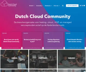 Ispconnect.nl(Dutch Cloud Community) Screenshot