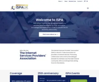 Ispa.org.uk(The Internet Services Providers’ Association (ISPA UK)) Screenshot