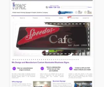 Ispace.com.au(Sign Company) Screenshot