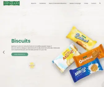 Ispahanifoods.com(Ispahanifoods) Screenshot