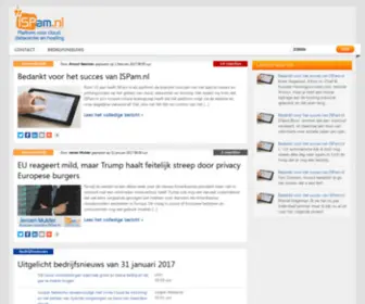 Ispam.nl(Webhosting) Screenshot